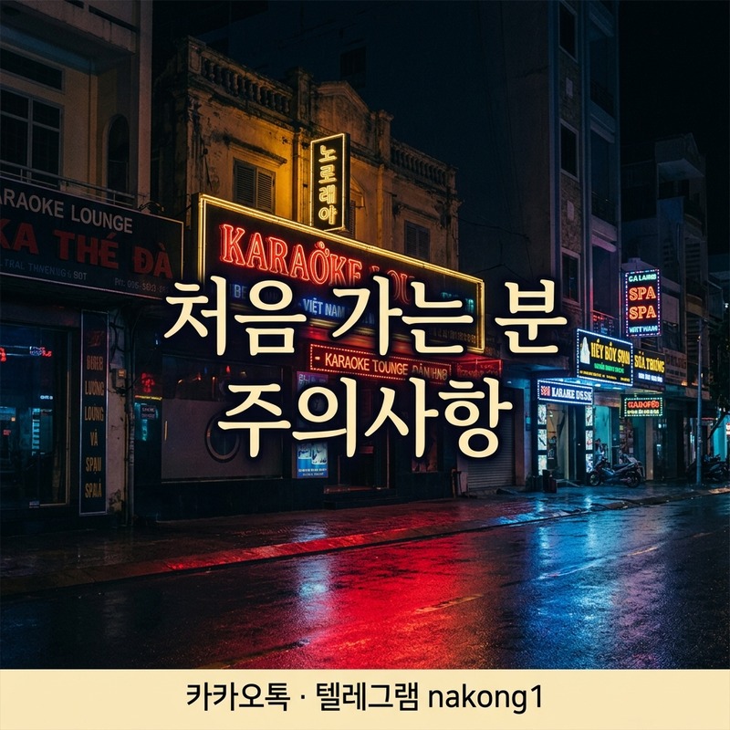 나트랑 유흥 처음 방문 주의사항 안내