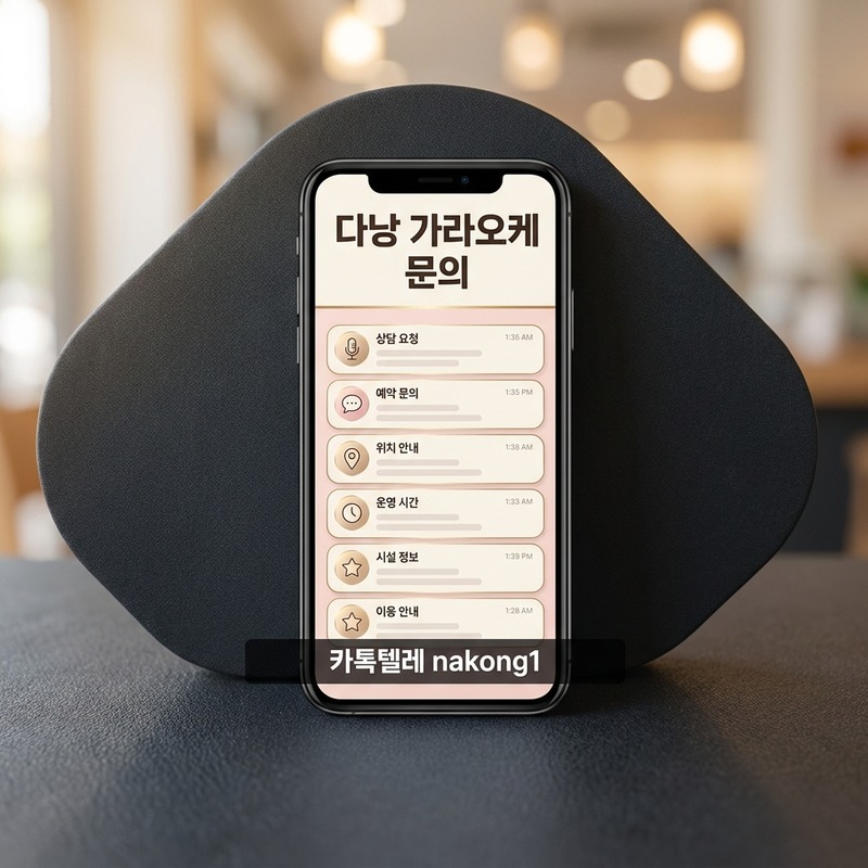 다낭 가라오케 가격 문의 카카오 텔레그램 연락 안내 마무리